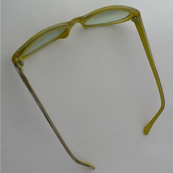 Vintage Chartreuse Eyeglass Frames - Picture 3 of 8
